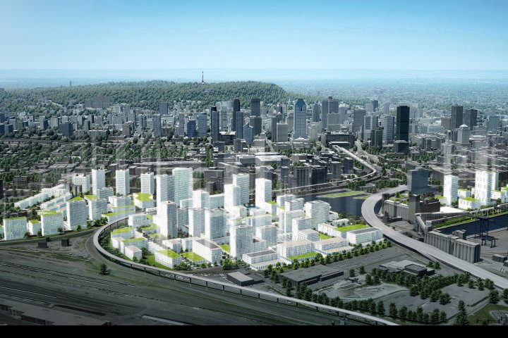 Massive new housing development pitched for Montreal