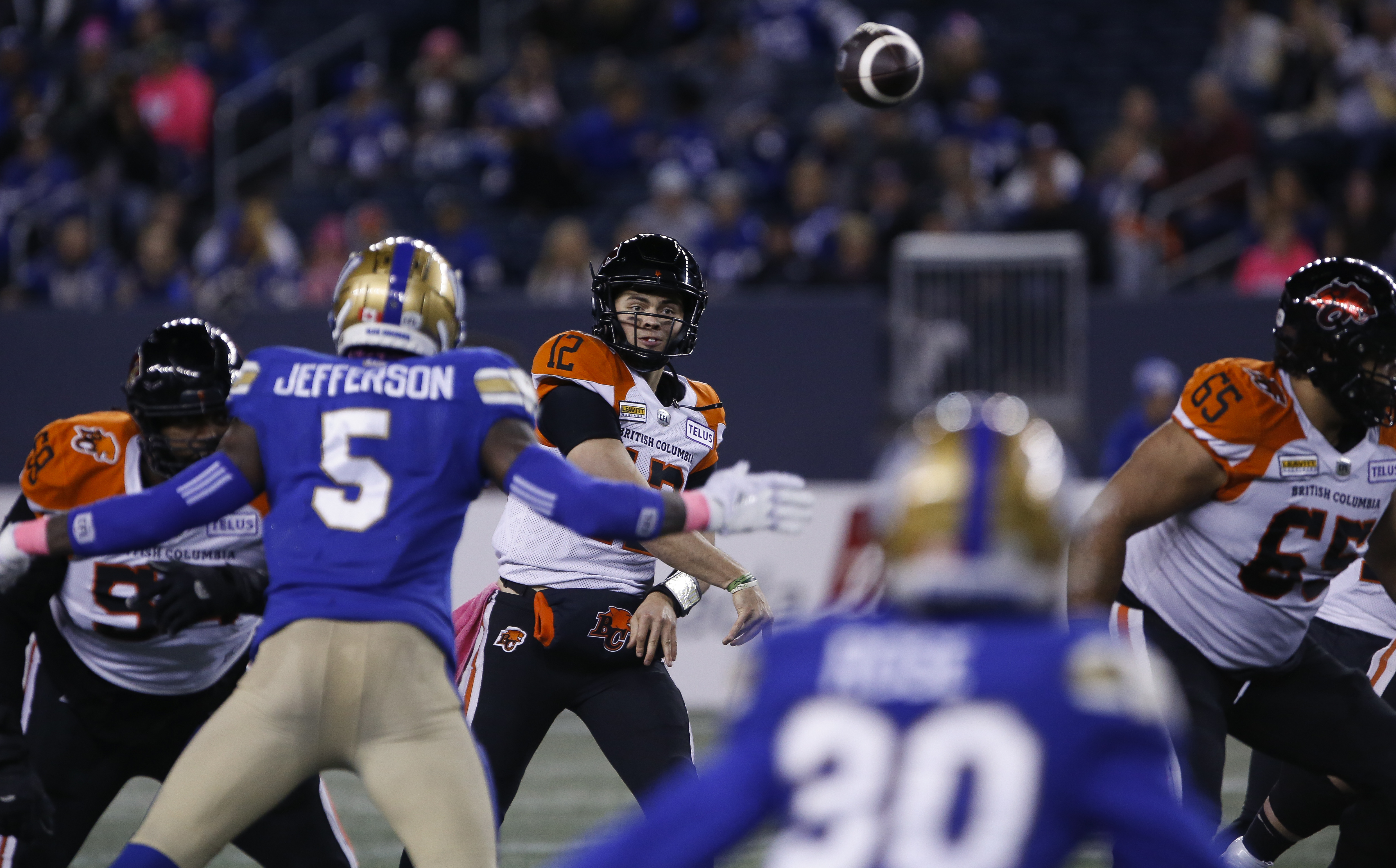 Blue Bombers win CFL West final by beating B.C. Lions 28-20 - The