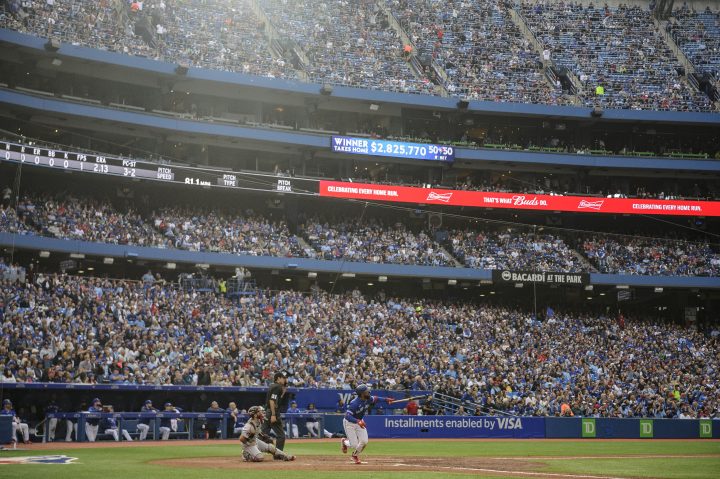 Toronto Blue Jays clinch home field in first round