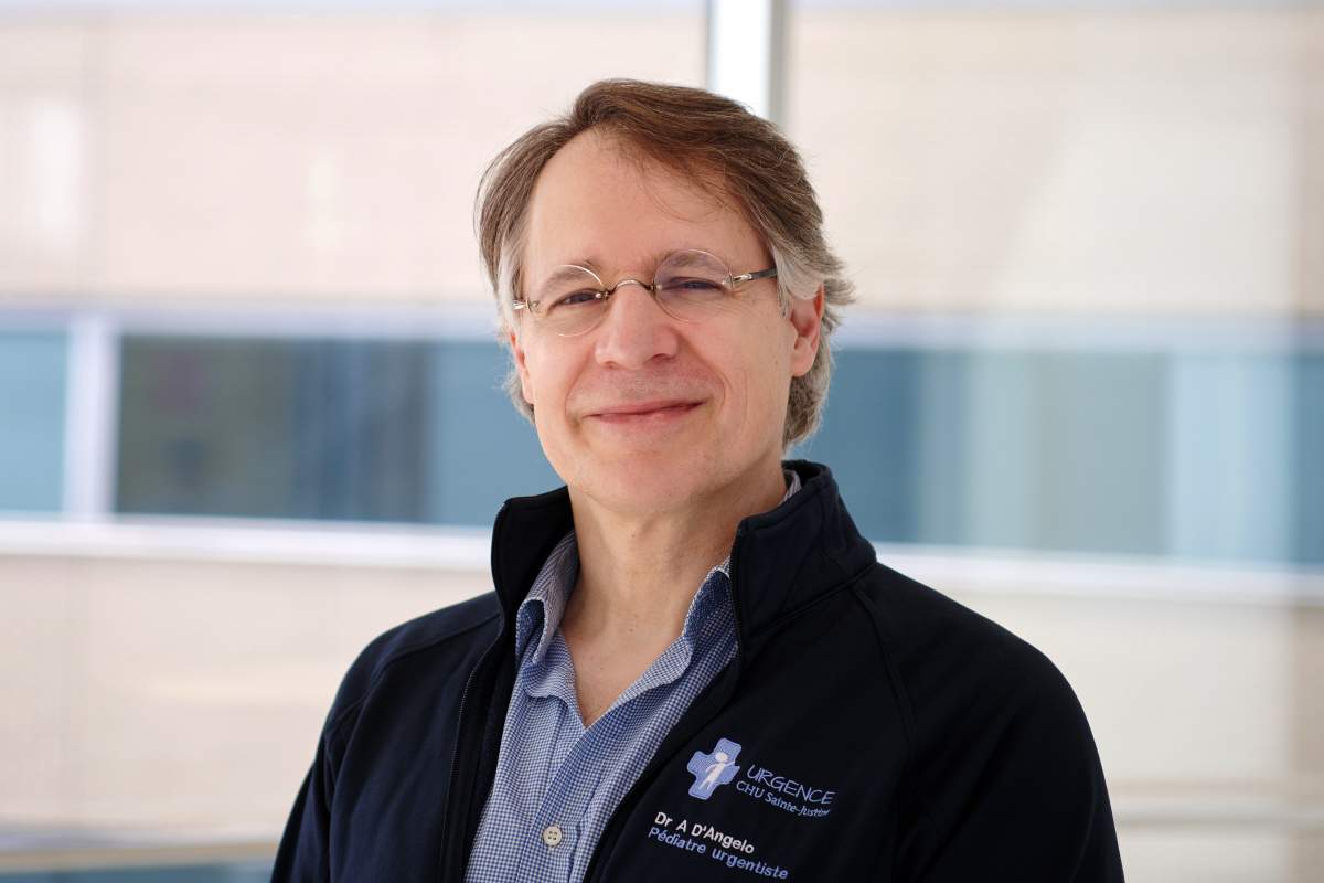 Dr. Antonio D’Angelo, head of the pediatric emergency department at Sainte-Justine hospital, in Montreal is shown in this handout image. Soaring cases of respiratory syncytial virus in Quebec have pushed the positivity rate to 15 per cent in Montreal and Quebec City. 