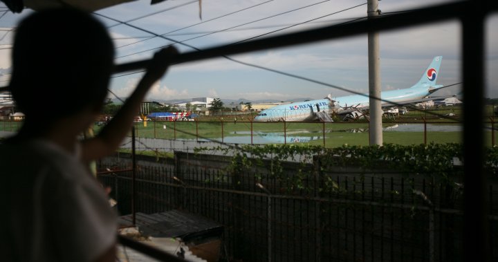 173 people safe after Korean Air plane overruns Philippine runway