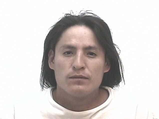 Calvin Calf, 43, is one of four men wanted on warrant for robbery.