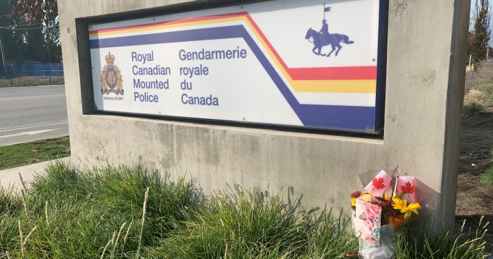 Okanagan front-line workers mourn loss of RCMP officer, vow to carry on important work