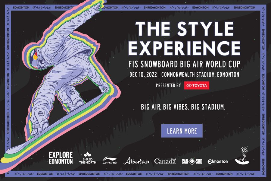 Global Edmonton supports The Style Experience FIS Snowboard Big Air World Cup - image
