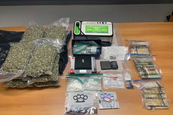 Drug trafficking investigation in Guelph nets drugs, weapons, cash and more