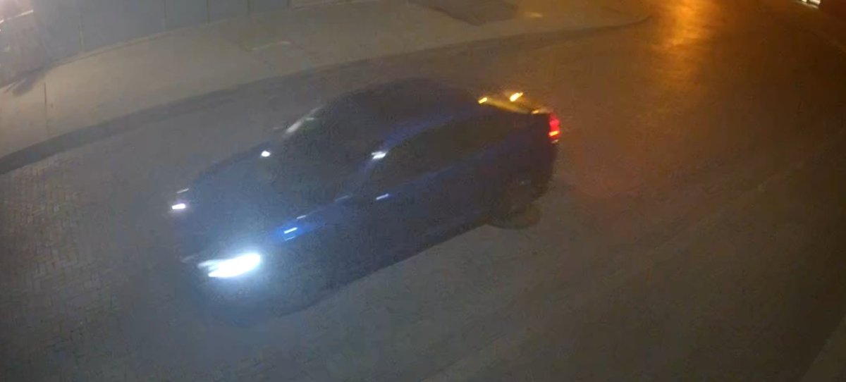 A photo of the suspect vehicle believed to have been involved in the fatal hit-and-run against Jibin Benoy, 29.
