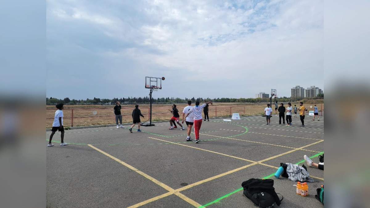 The Hoops4Hope event in Saskatoon in 2022.