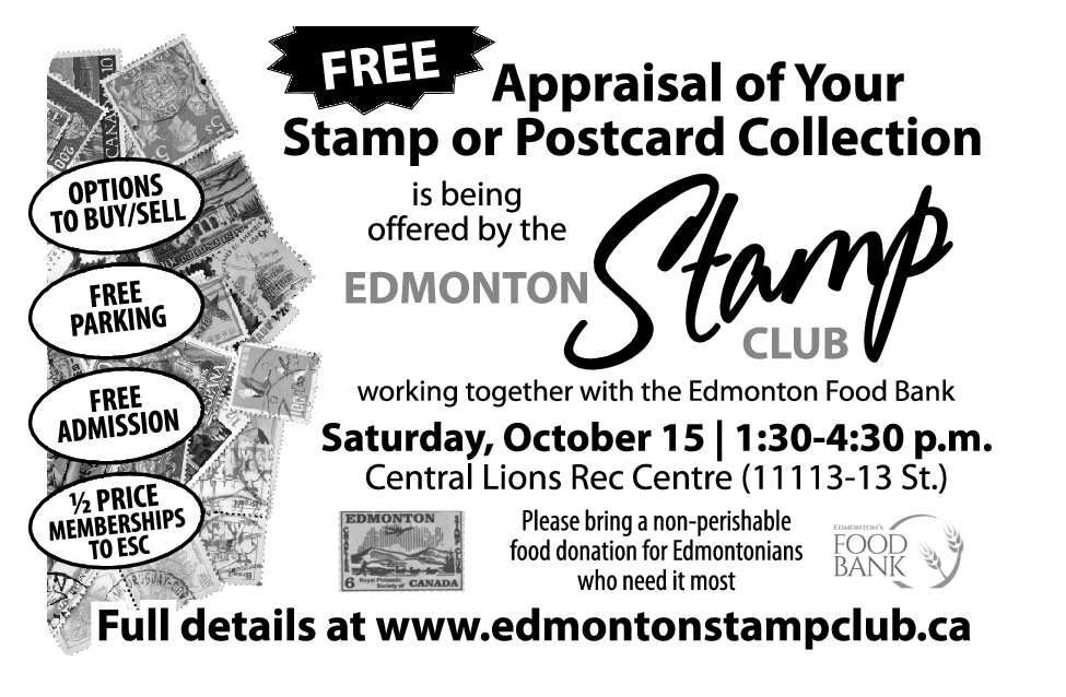 Edmonton Stamp Club Free Appraisal Event - image