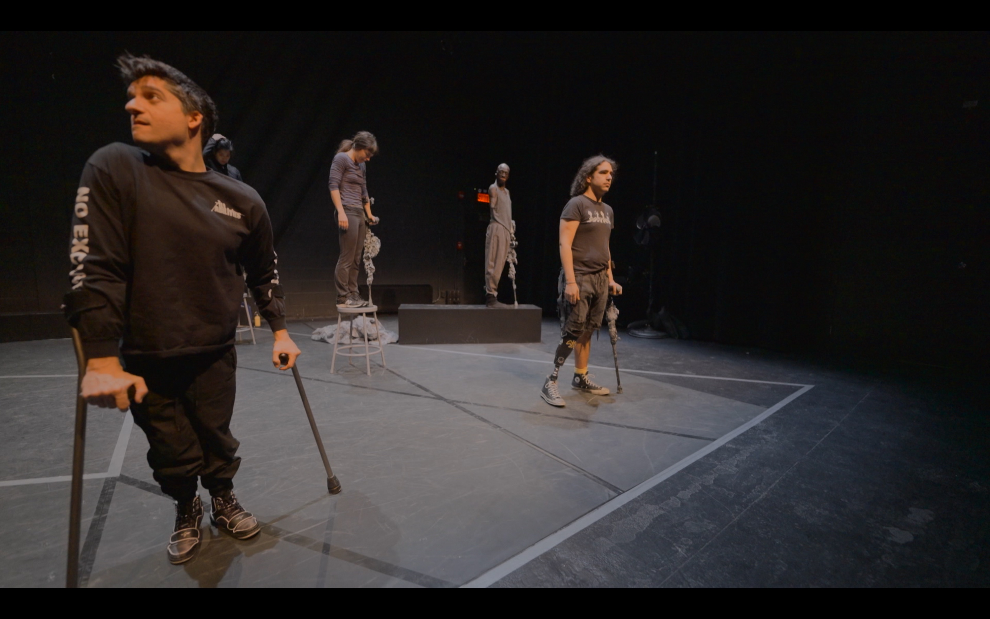 People with disabilities take to the stage