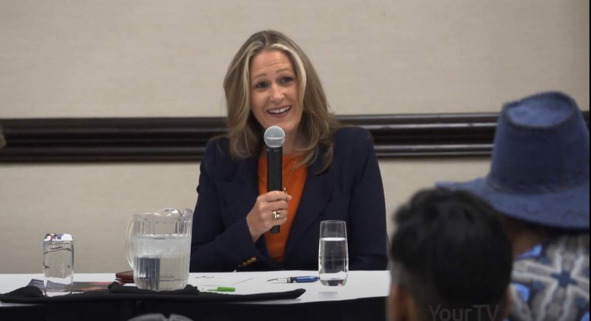 Marianne Meed Ward is set to serve a second term as the mayor of Burlington, Ont. after winning the spot in the municipal election on Oct. 24, 2022.