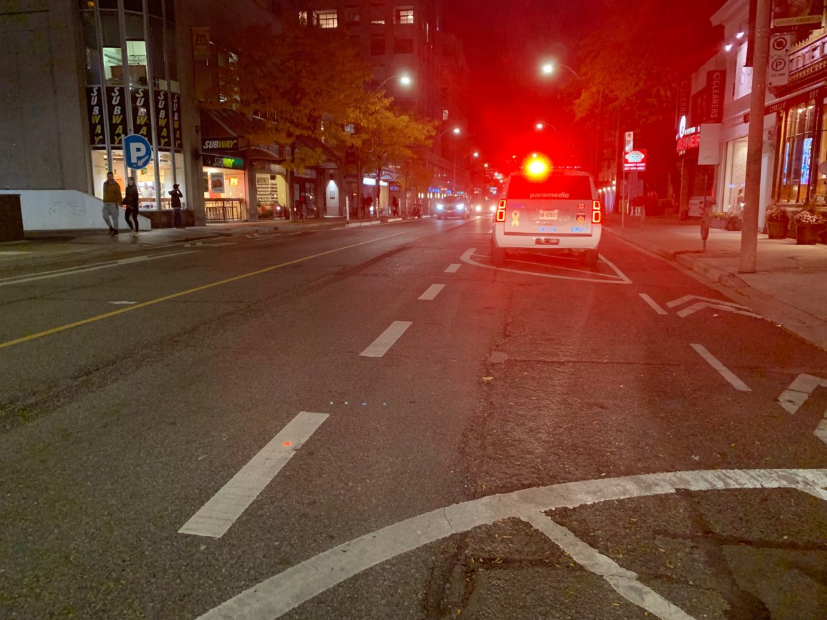 Police are investigating after a pedestrian was struck by a vehicle in Toronto.