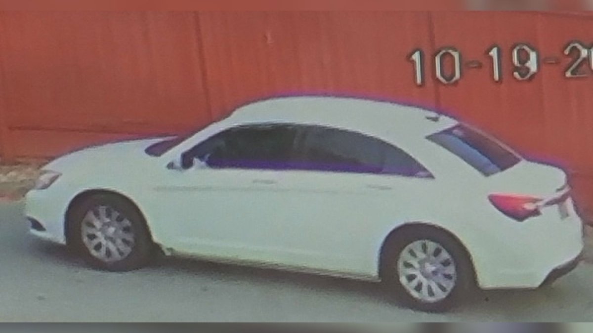Surrey RCMP investigators say this vehicle was used in a shooting in Newtown.