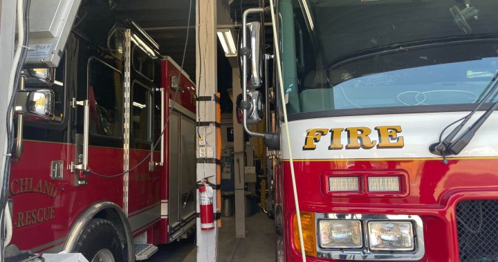 Peachland, B.C.’s fire hall crowded, aging, impacting response times: fire chief