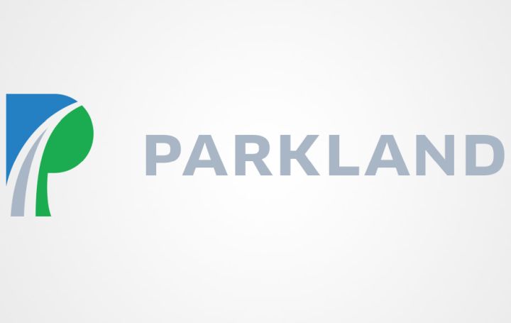 A file photo of the logo for Parkland Corp.