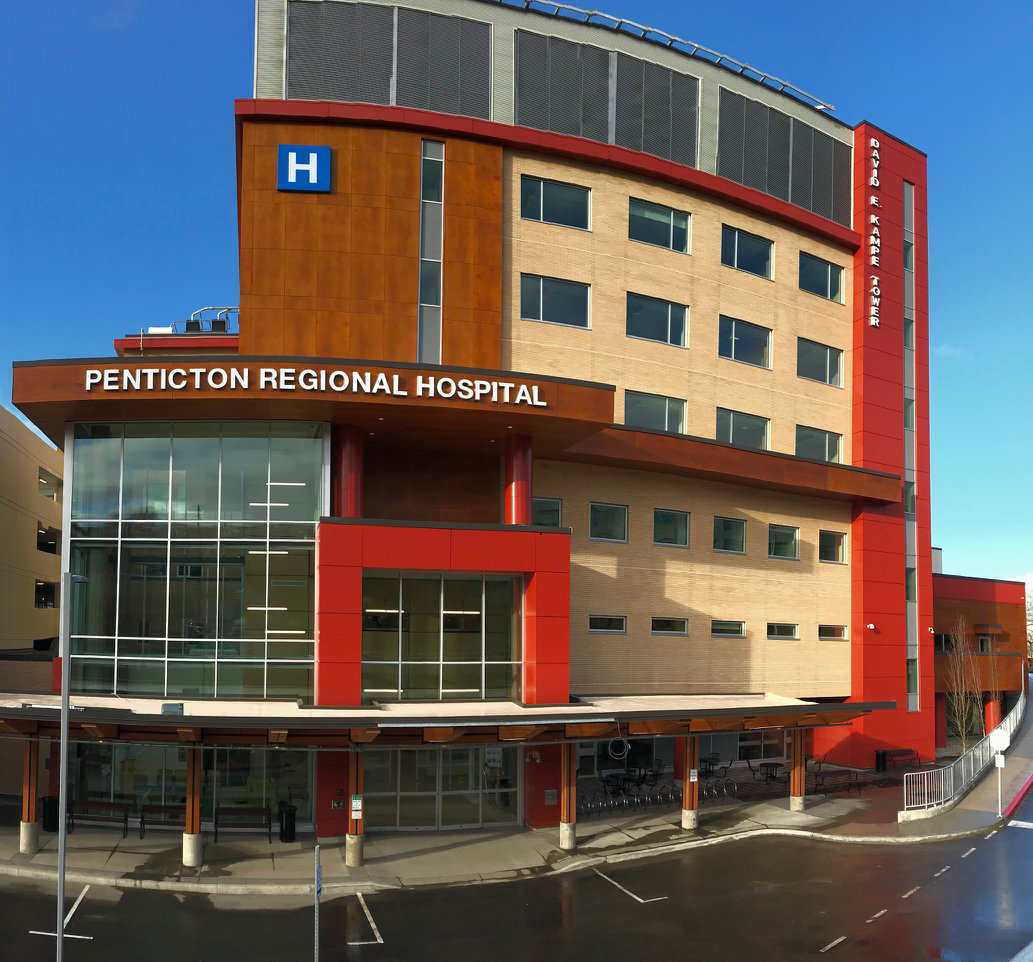 File photo of Penticton Regional Hospital. 