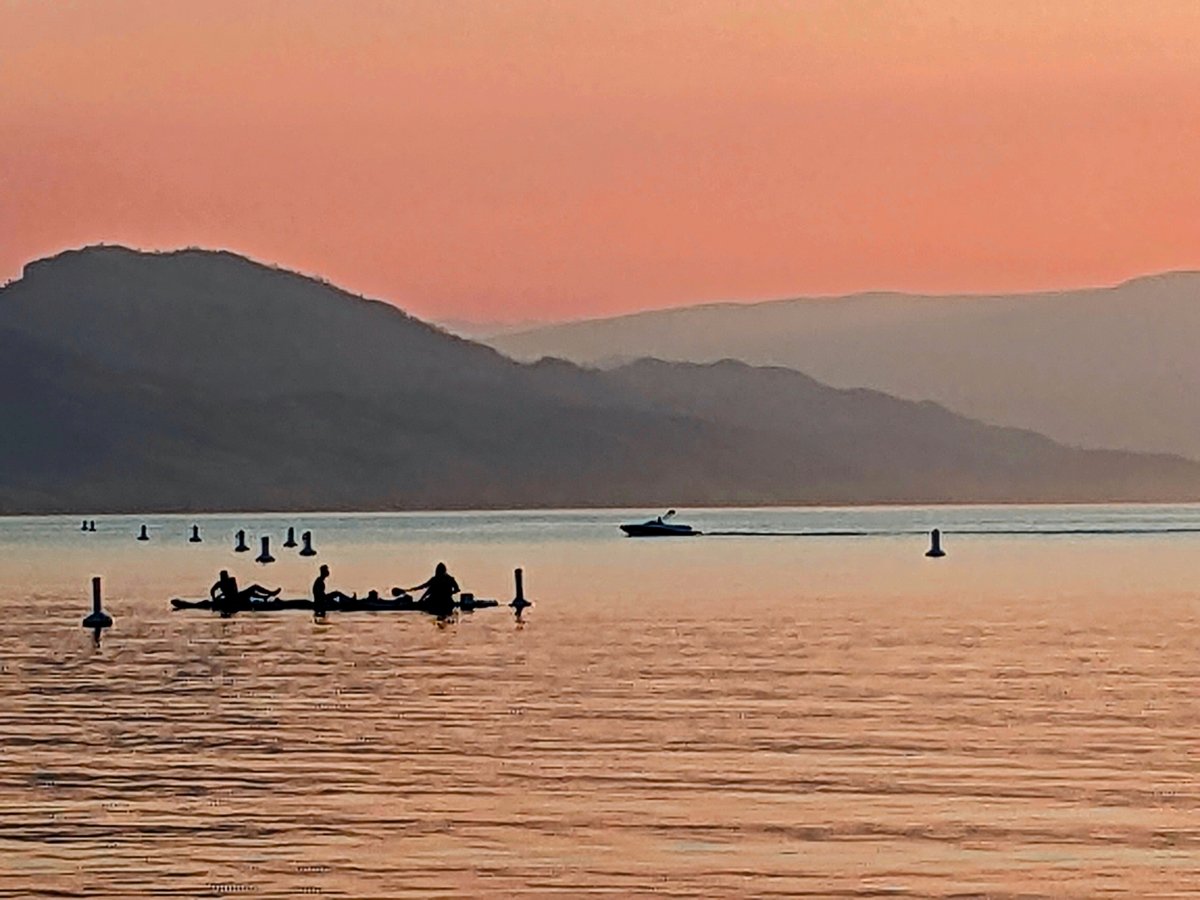 Rotary Beach in Kelowna. According to Environment Canada, a ridge of high pressure brought unseasonably warm temperatures on Sunday and Monday.