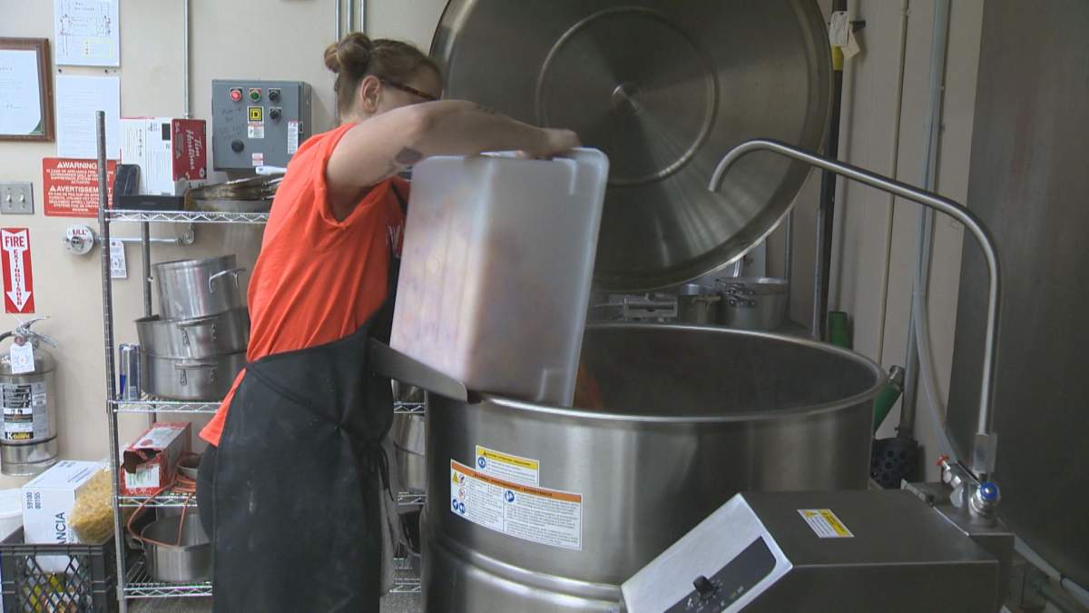 Soup and bannock are served every week at Soup Bowl Sunday.