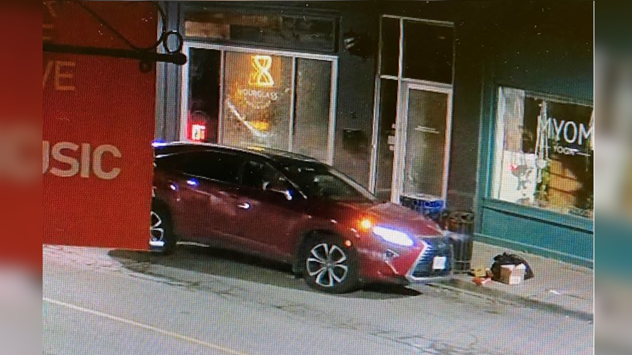 Niagara Police are seeking a vehicle of interest in connection with a shooting in the city's downtown on Oct. 26, 2022.