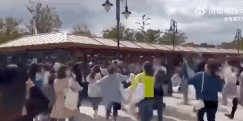 Visitors trapped inside Shanghai Disney resort after lockdown imposed