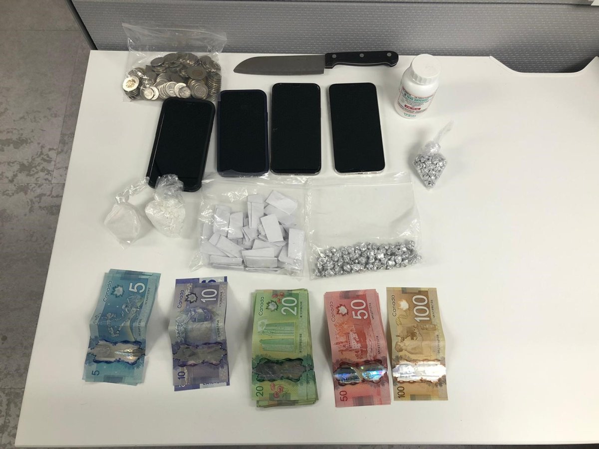 Contraband seized by Manitoba RCMP.