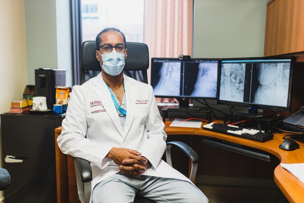 Hamilton Health Sciences spinal neurosurgeon Dr. Daipayan (Deep) Guha performed a new spinal procedure on a Niagara Region resident offering a faster, less intrusive surgery and quicker recovery.
