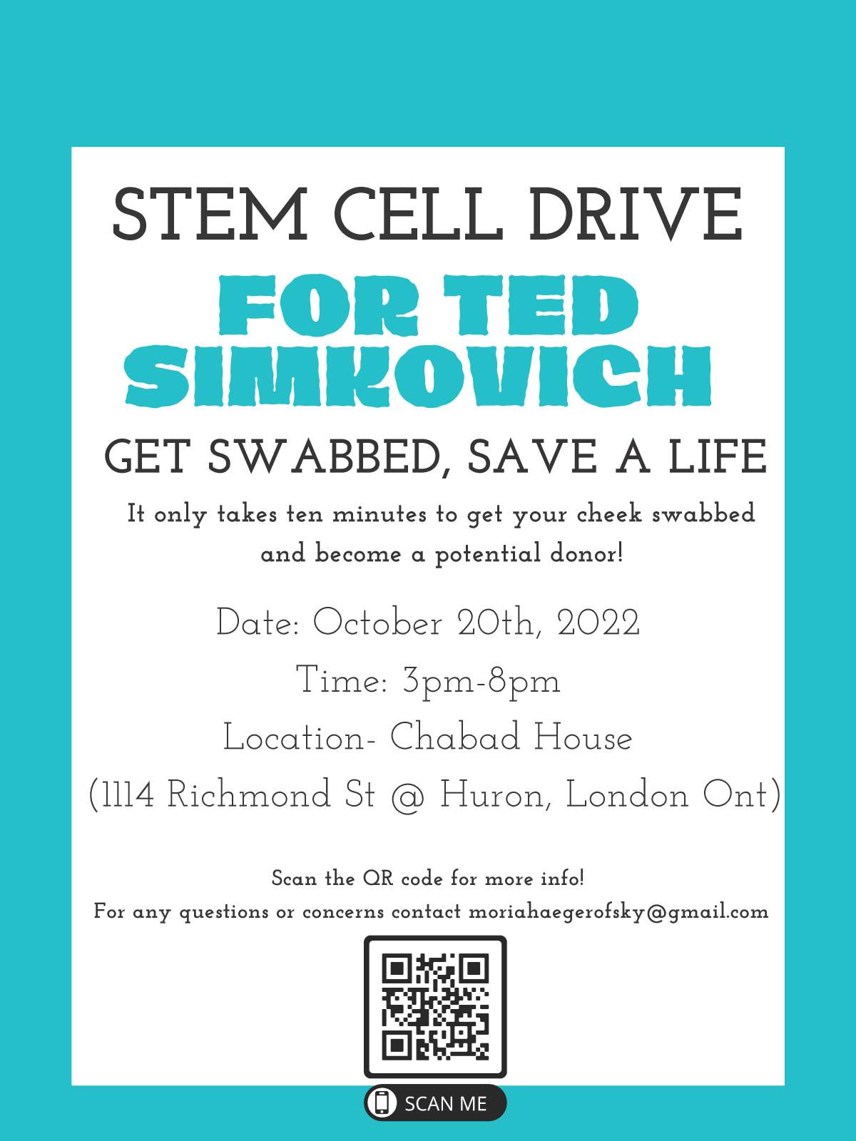 Stem Cell Drive in honour of Ted Simkovich - image