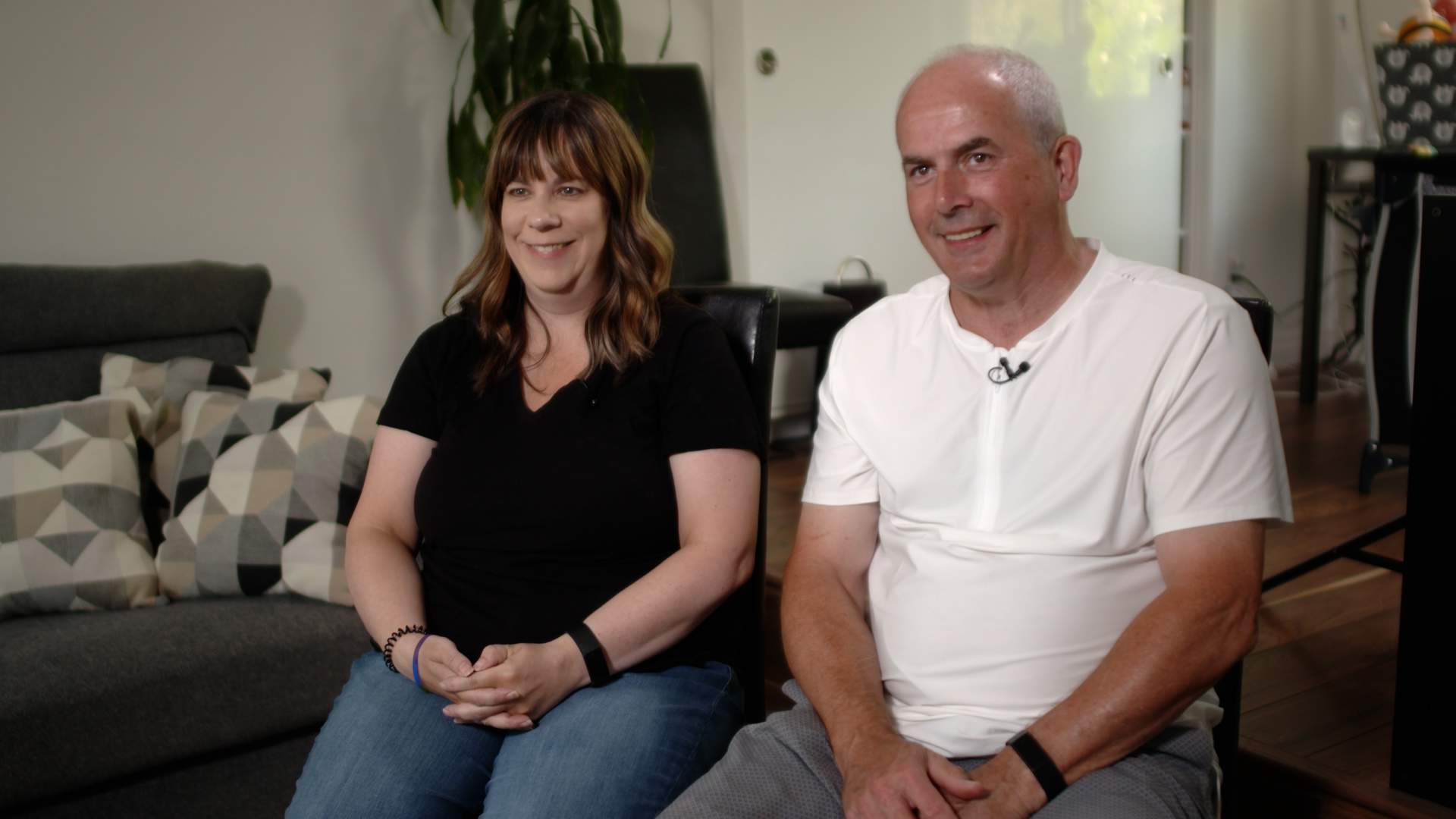Erika Fryer and Stephen Quinlan