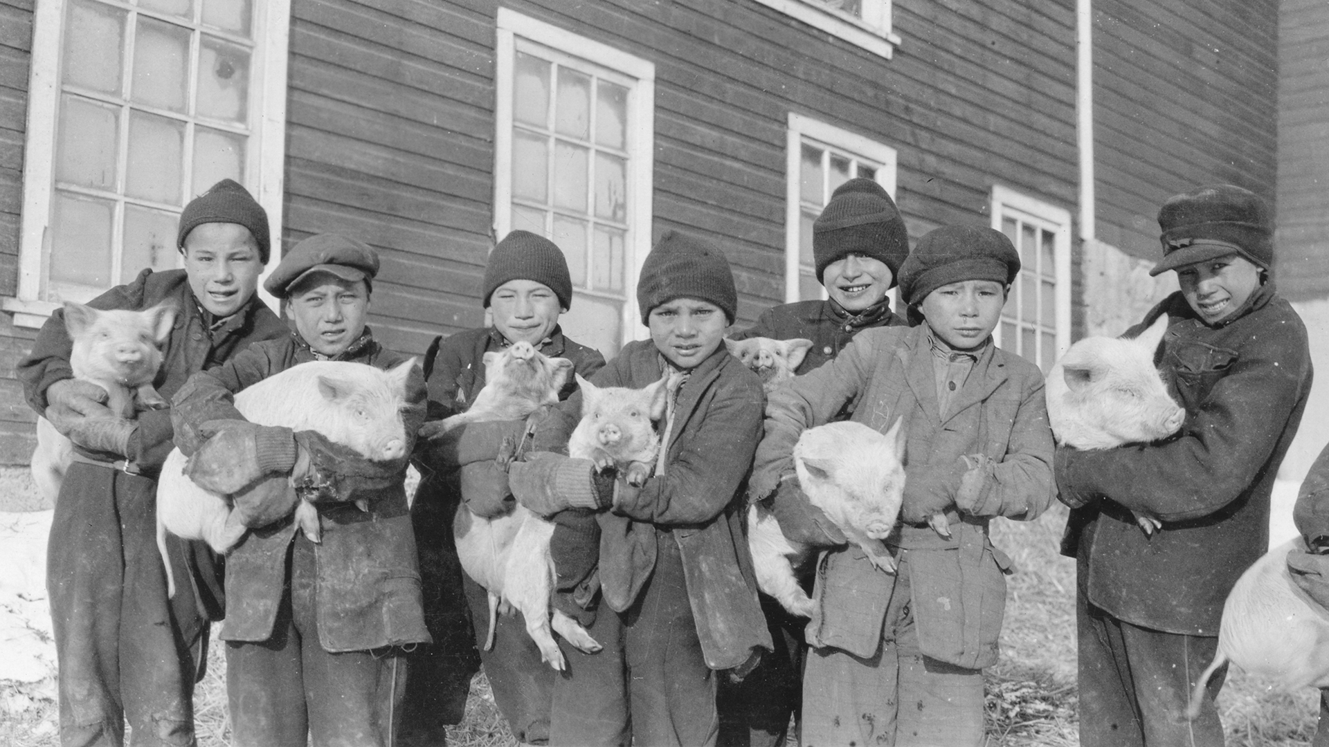 Up until the late 1950s, students were forced to work on the school’s farm.