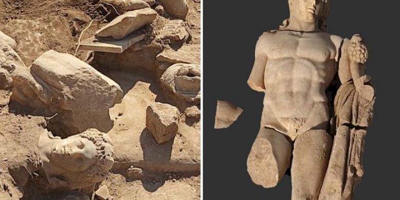 2,000-year-old Hercules statue unearthed in Greece