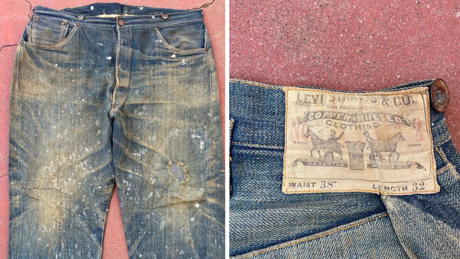 Levi's jeans from 1800s with racist slogan sell for over $120,000 | Rock 101