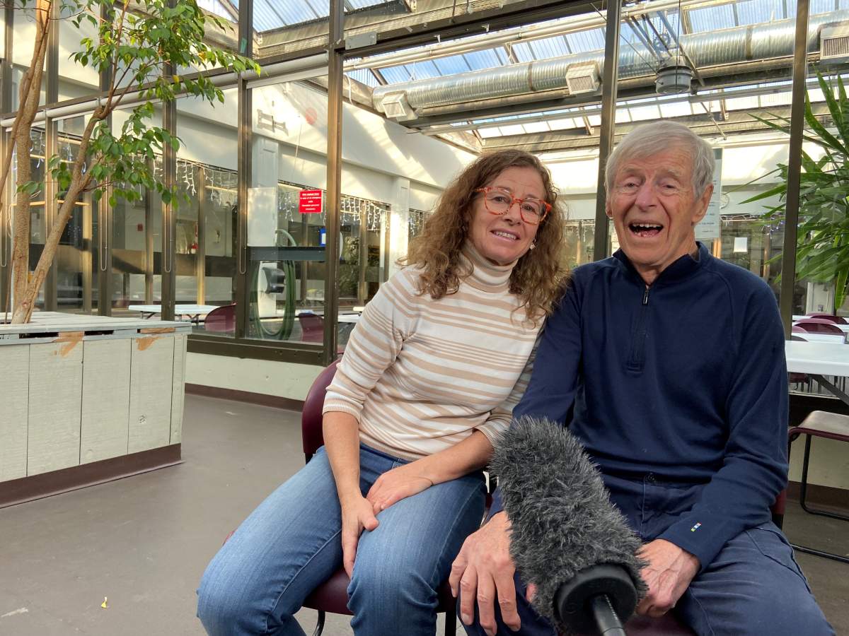 Aimee and her father Pat.