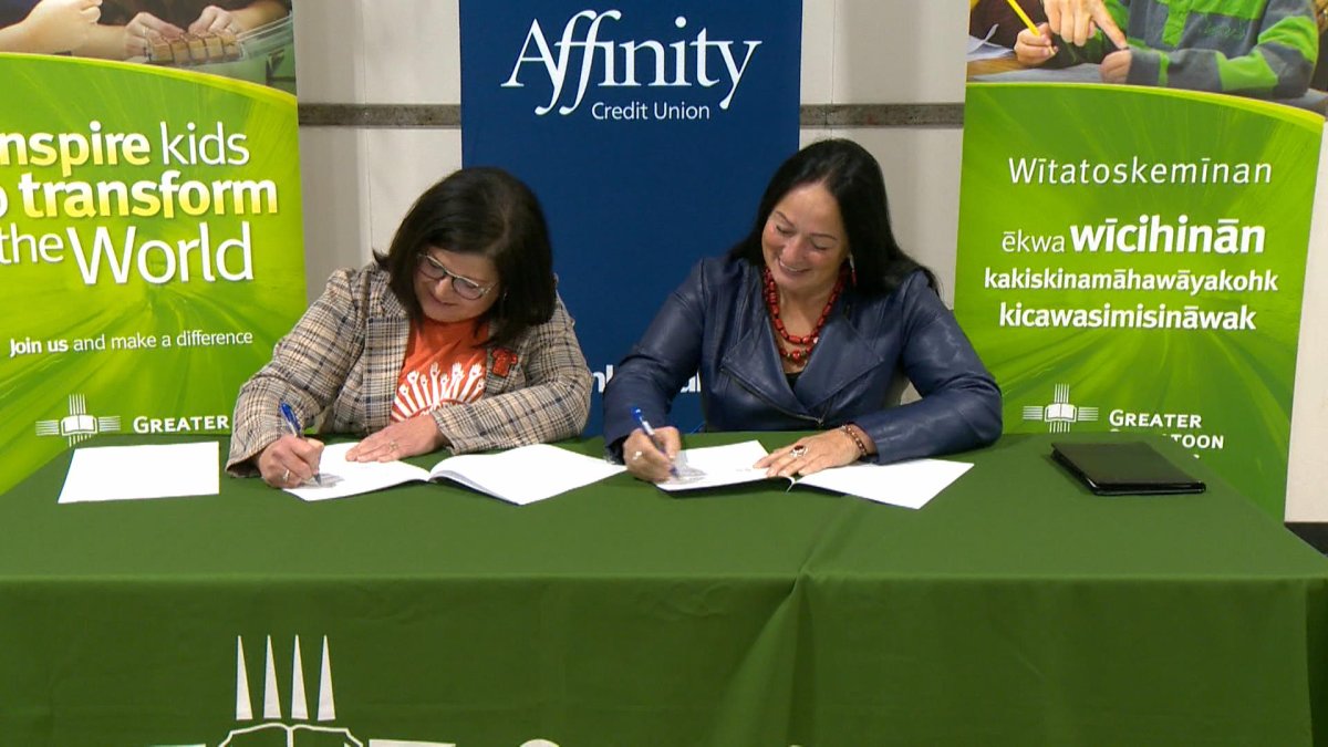 Affinity pledges $250 K to St. Frances Cree Bilingual School to enhance STEAM program for new school .