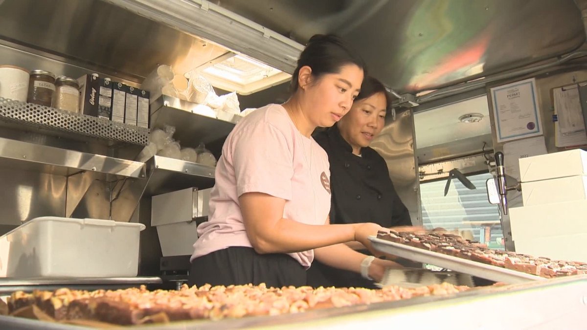 Kelly and Lily Chau run The Brownie Bakers food truck in the Lower Mainland.