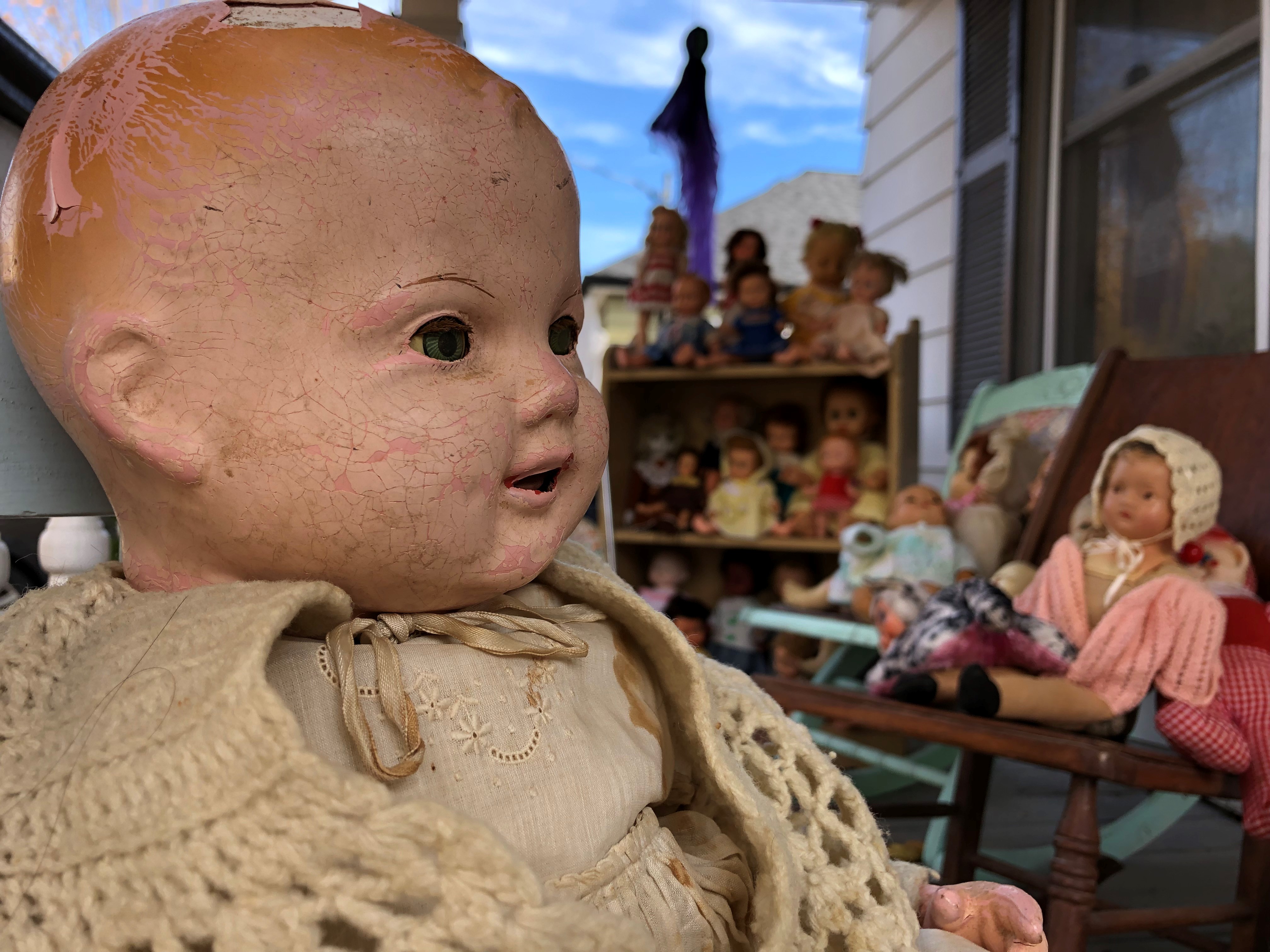 Haunted sales doll museum