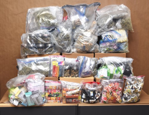 Police in New Brunswick have seized $136,000 of cannabis and vaping products from what they say is an illegal dispensary in Moncton.