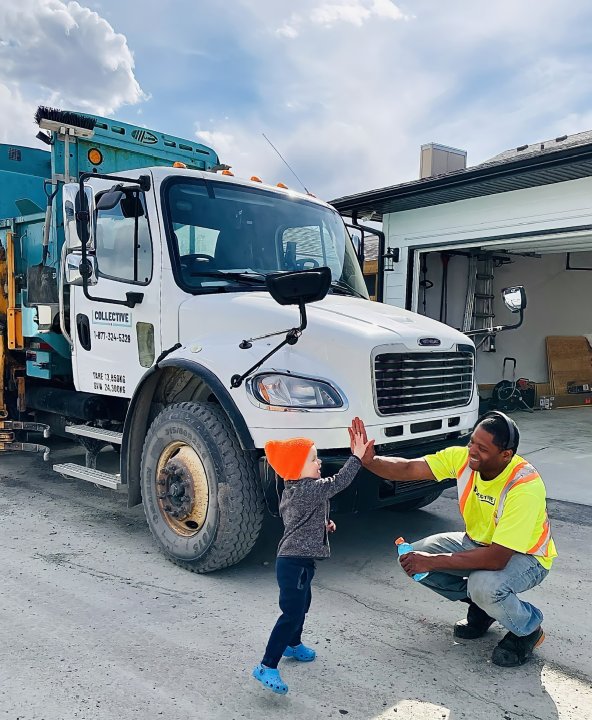 Alberta toddler’s truck obsession turns into sweet friendship with his