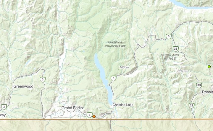 New wildfire in Grand Forks grows to 151 hectares