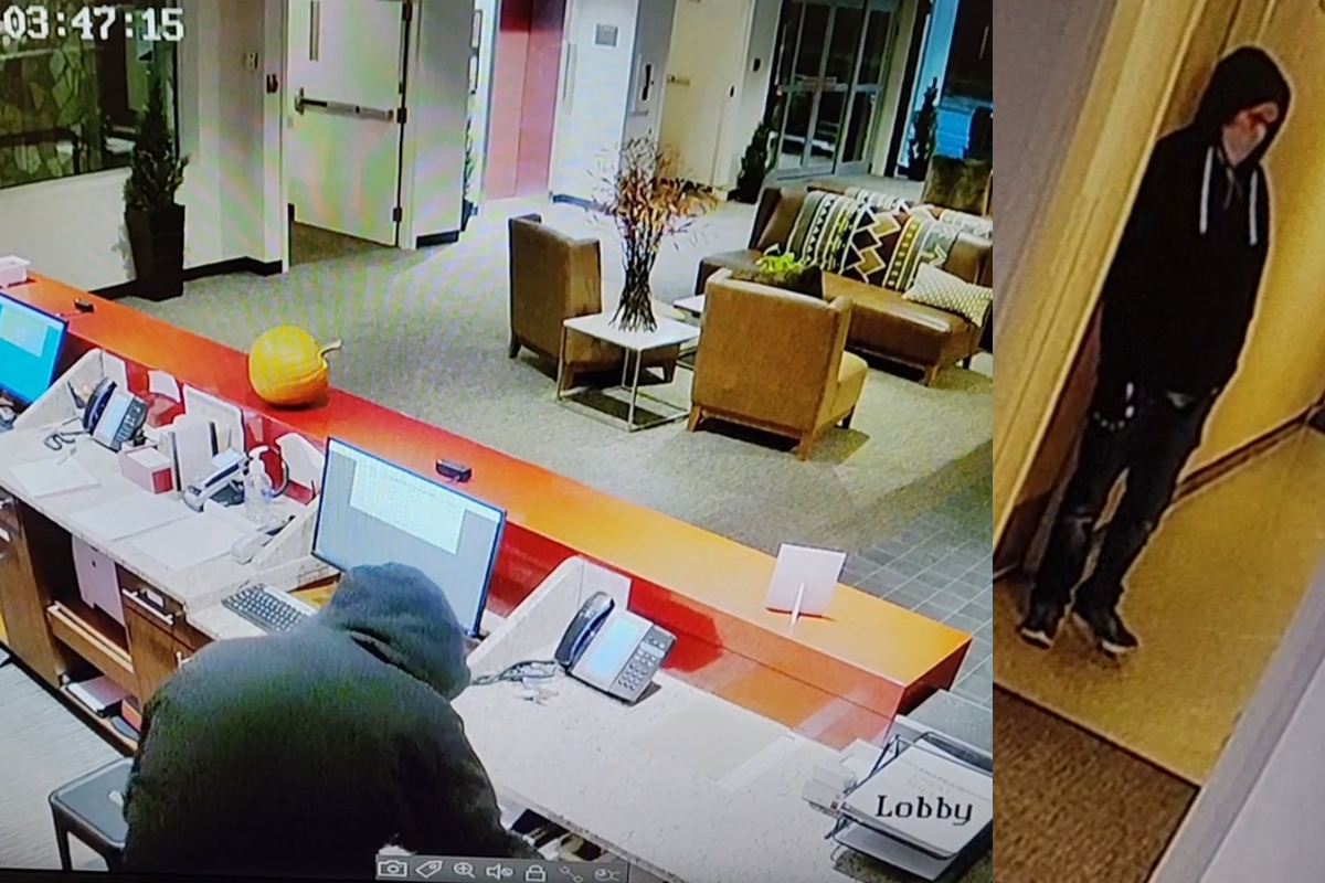 A pair of suspects Jasper RCMP were involved in a robbery of a Jasper hotel early on Oct. 31.