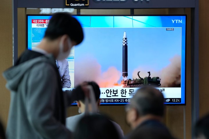 North Korea’s recent missile tests stimulate striking South with nuclear weapons