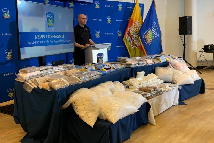Police seize $25 million worth of narcotics in largest drug bust in Peel’s history