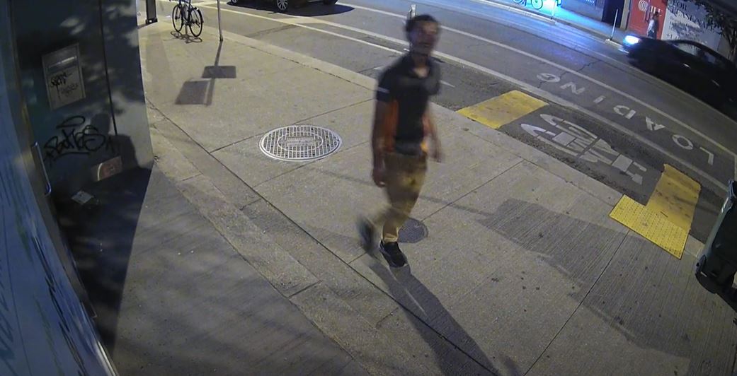 A photo of the suspect wanted in a sexual assault investigation.