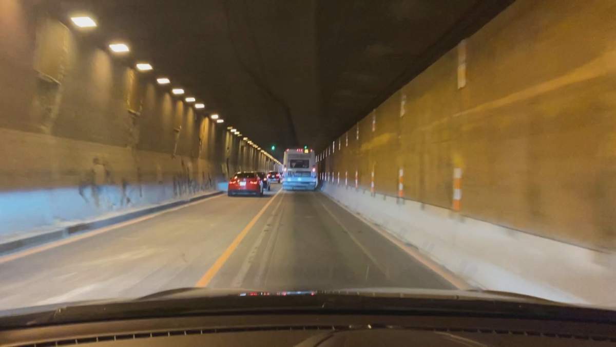 Partial Lafontaine tunnel closure to begin on October 31.