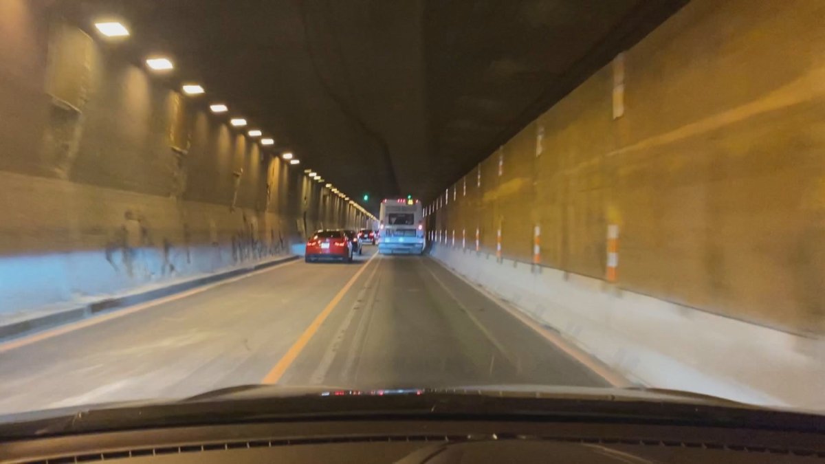 Partial Lafontaine tunnel closure to begin on October 31.