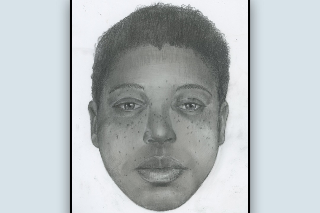 A woman's body was found near Spanish Banks, B.C. in September 2022. Police released a composite sketch of her at her time of death in an effort to identify her.