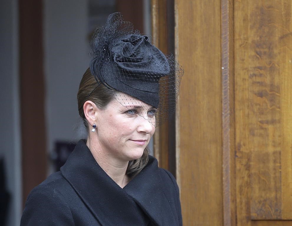 Princess Martha Louise of Norway leaves the protestant church after a funeral service for the late husband of Princess Benedikte, Prince Richard of Sayn-Wittgenstein-Berleburg, in Bad Berleburg, Germany, Tuesday, March 21, 2017. Princess Märtha Louise, the daughter of Norway’s King Harald, said Tuesday, Nov. 8, 2022, she no longer will officially represent the Norwegian royal house following “many questions relating to me and my fiancé's role.”