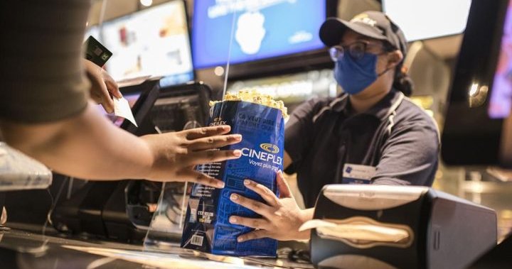 Cineplex reports $30.9M Q3 profit, revenue up more than 30% from year ago