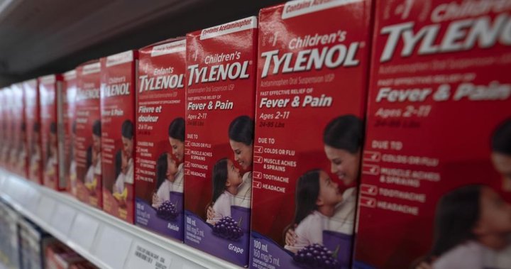 Imports of kids’ Tylenol differ from what Canadians are used to. Here’s what we know