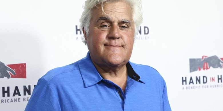 Jay Leno 'got a full face of gas' in fire that burned his face, chest and hands