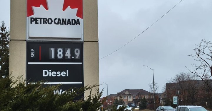 Canadians will see high oil, gas prices through 2023, experts say: ‘A very expensive time’ – National | Globalnews.ca