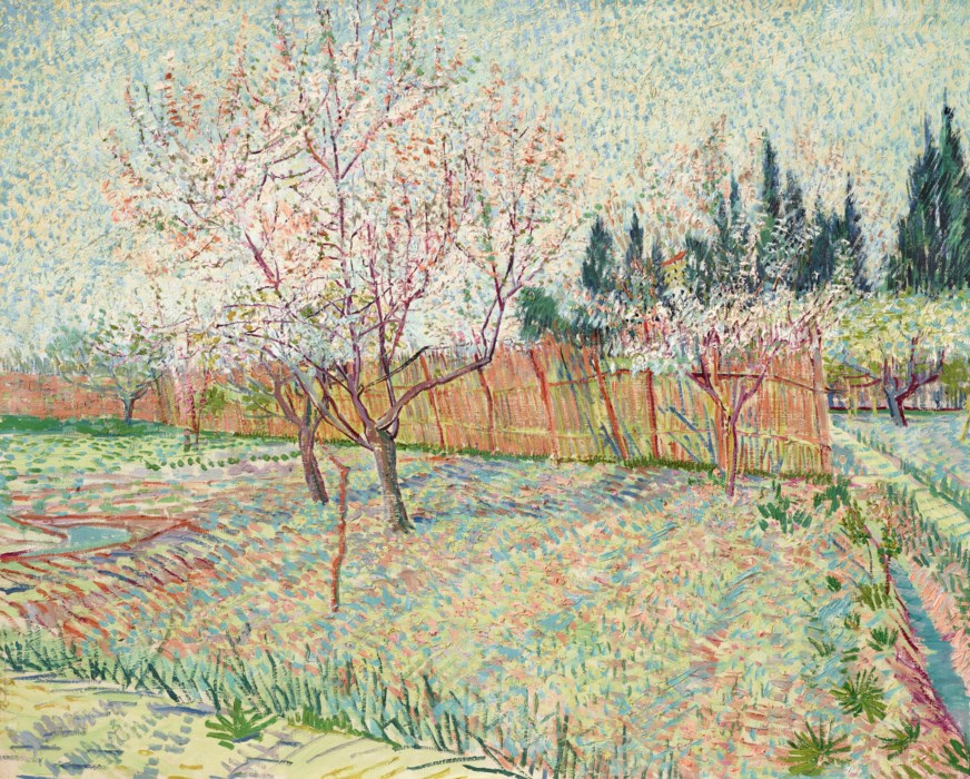 Vincent Van Gogh's "Verger avec Cyprès."
